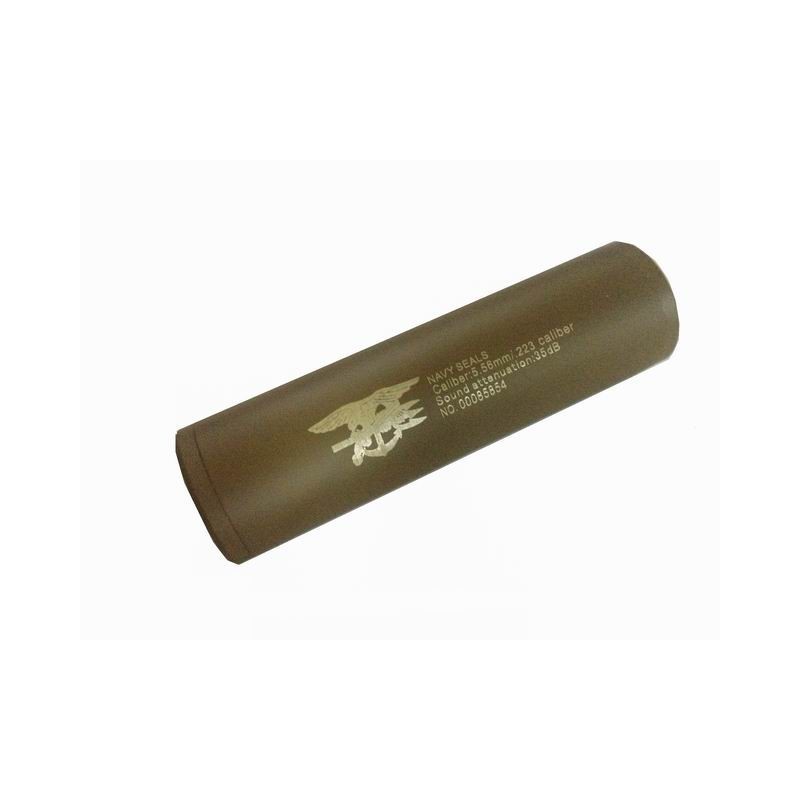 Silenciador corto SEAL tan