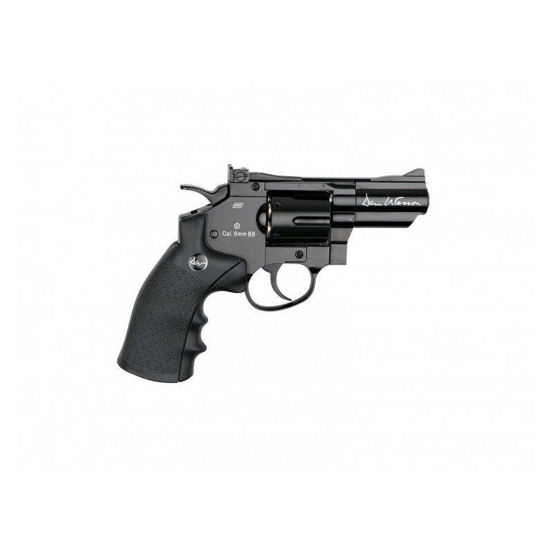 Revolver Dan Wesson 2,5" Negro - 6 mm Co2