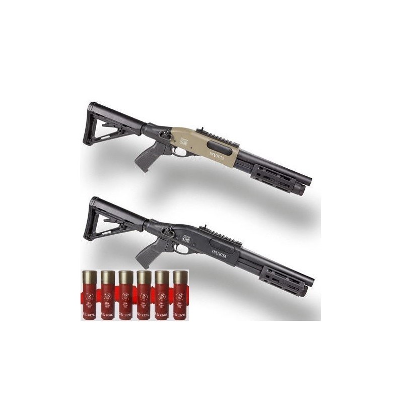 ESCOPETA VELITES INVICTA G-II  SECUTOR  CARTUCHOS EXTRA