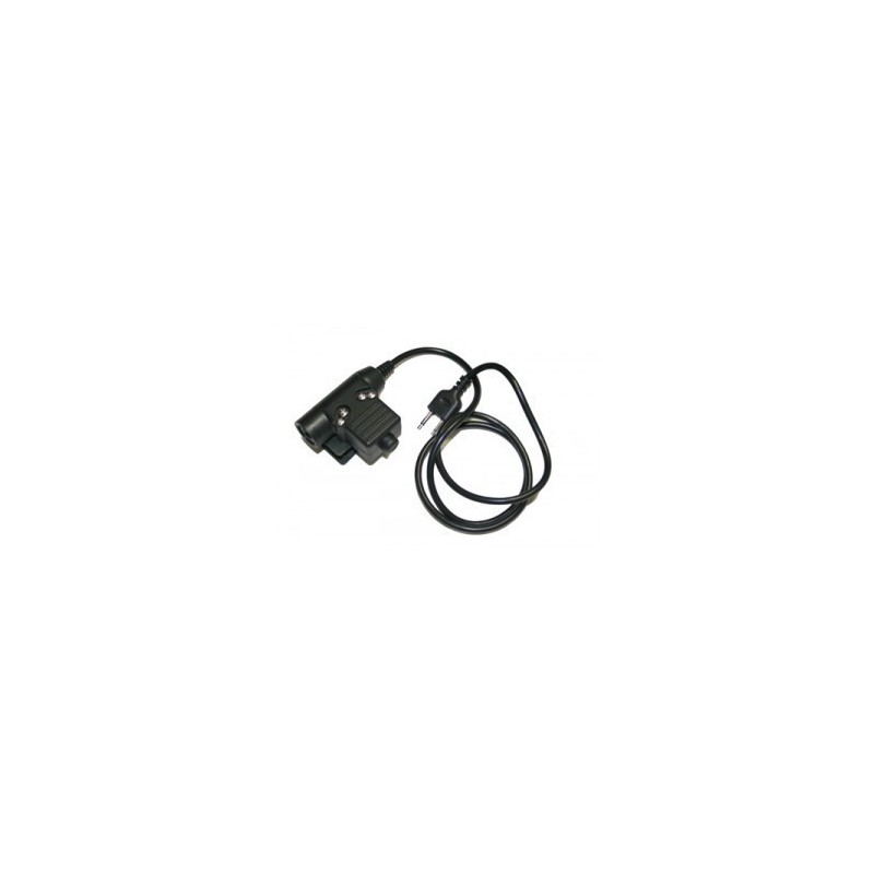 Z-TACTICAL CONECTOR U94 PTT DE BOWMAN PARA MOTOROLA 2 PIN